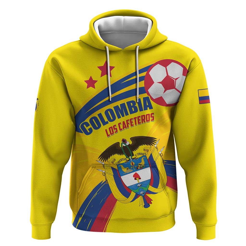 Colombia 2024 Football Champions Hoodie Todos Somos Colombia LT01
