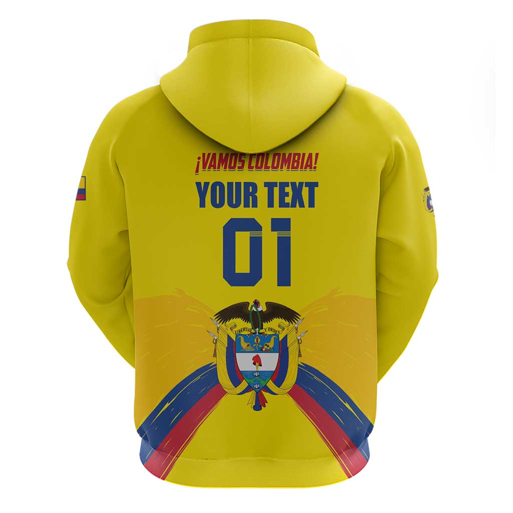 Colombia 2024 Football Champions Hoodie Todos Somos Colombia LT01