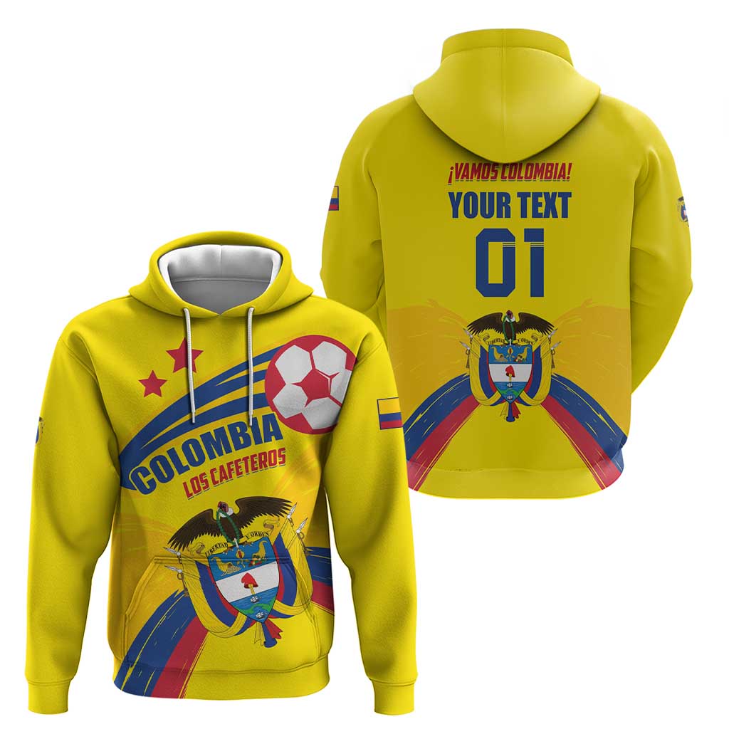 Colombia 2024 Football Champions Hoodie Todos Somos Colombia LT01