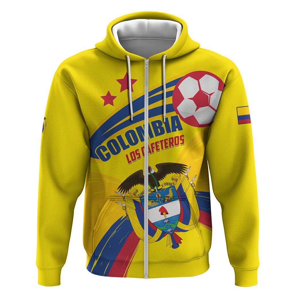 Colombia 2024 Football Champions Hoodie Todos Somos Colombia LT01