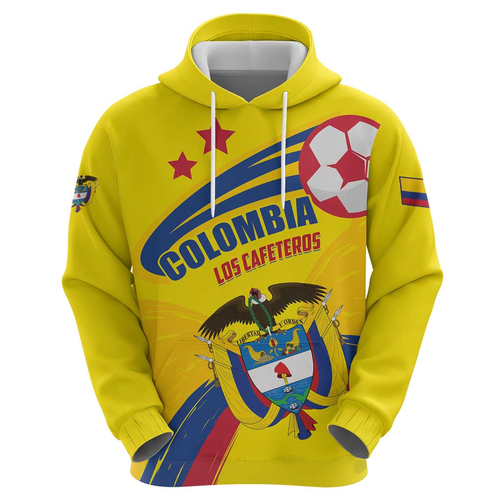 Colombia 2024 Football Champions Hoodie Todos Somos Colombia LT01