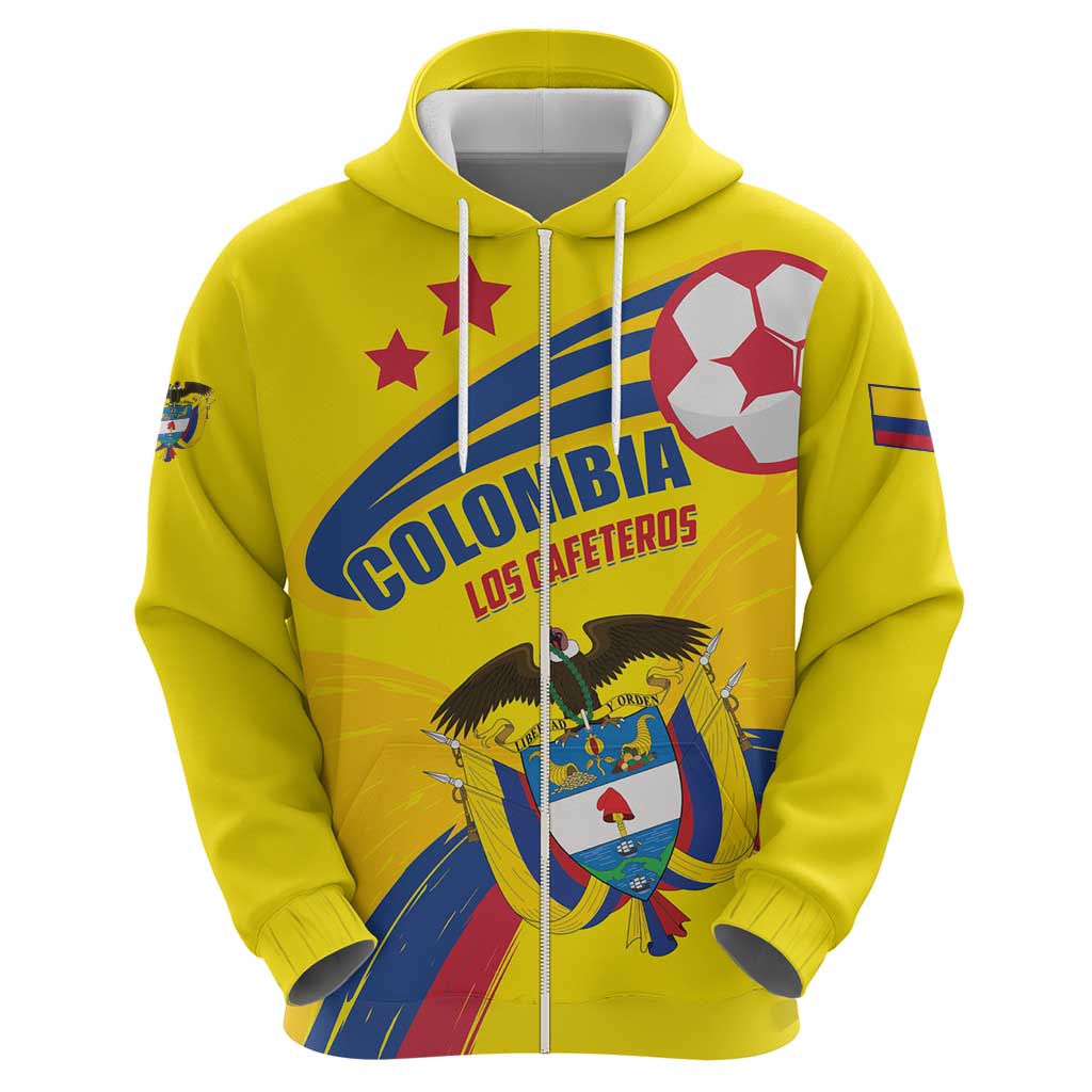 Colombia 2024 Football Champions Hoodie Todos Somos Colombia LT01