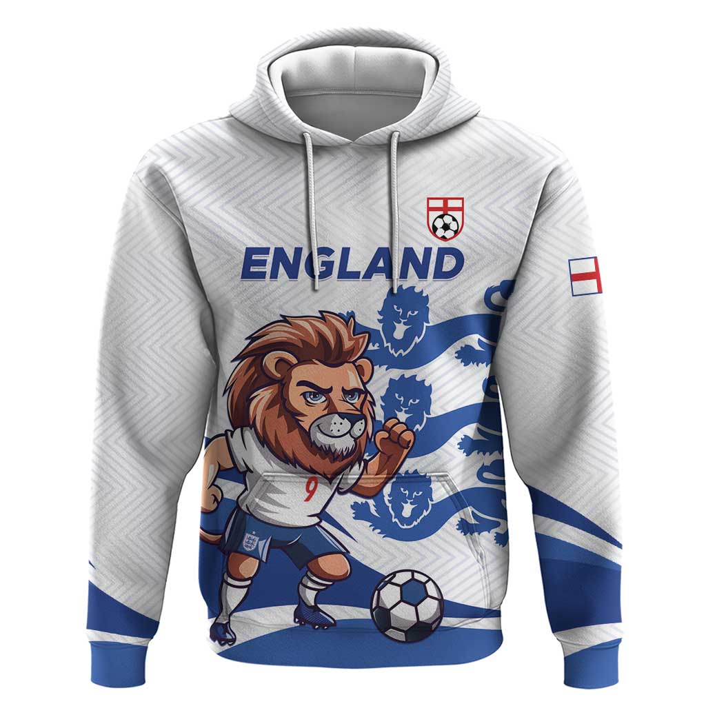 England 2024 Football Hoodie Three Lions Go Champions LT01