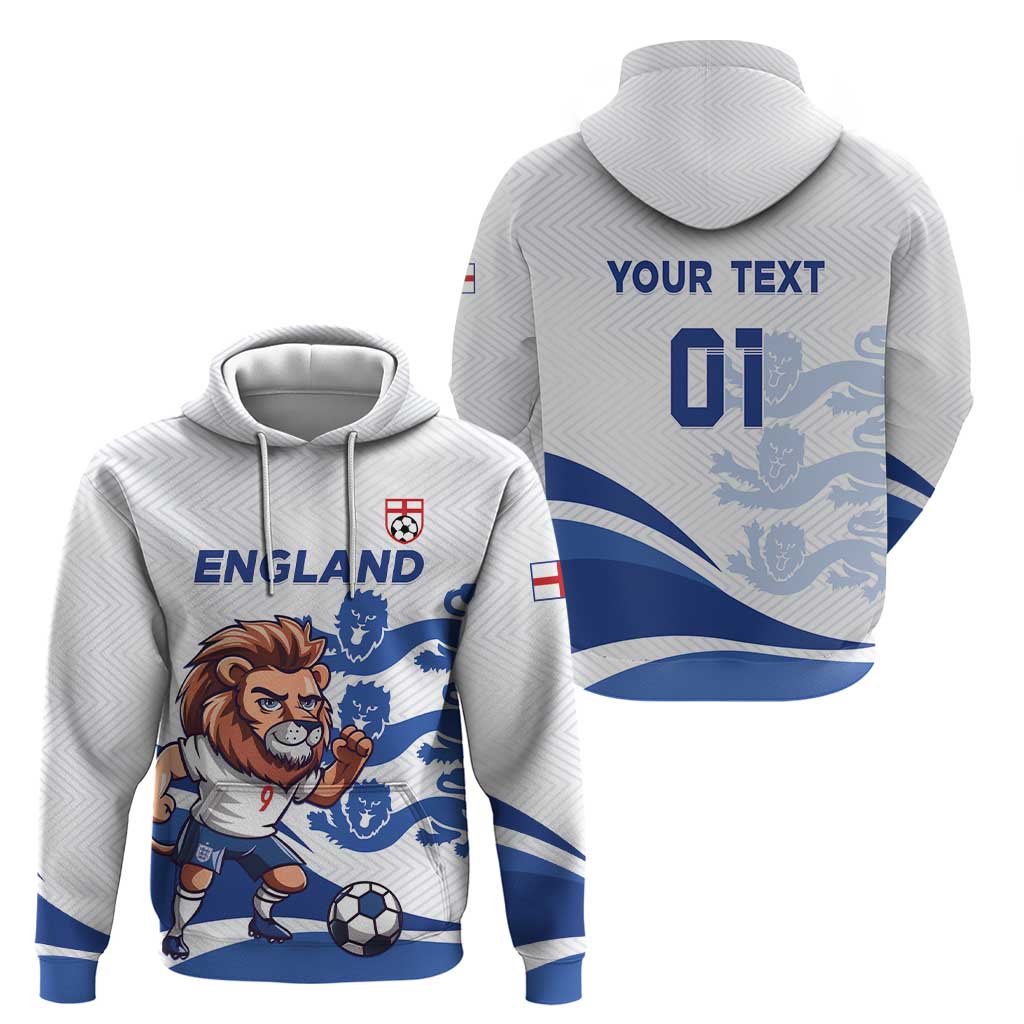 England 2024 Football Hoodie Three Lions Go Champions LT01