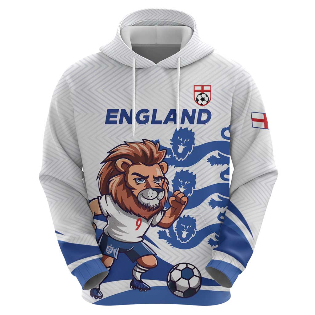 England 2024 Football Hoodie Three Lions Go Champions LT01