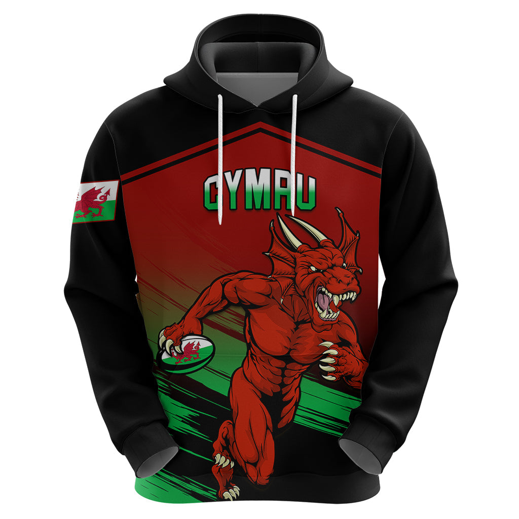 Custom Wales Rugby Hoodie Cymru Come On 2023 World Cup LT01