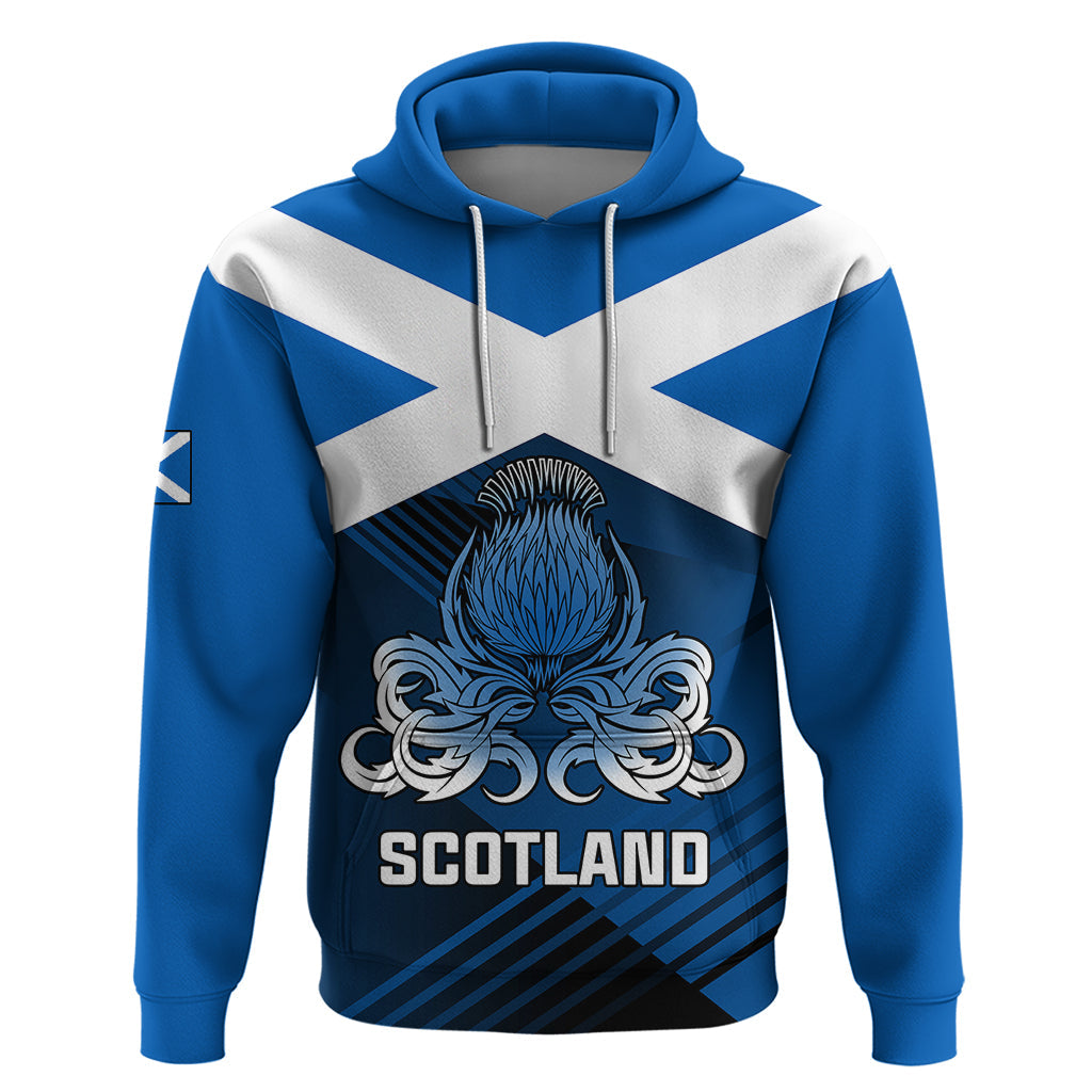 Custom Scotland Rugby Hoodie Thistle Go 2023 World Cup LT01