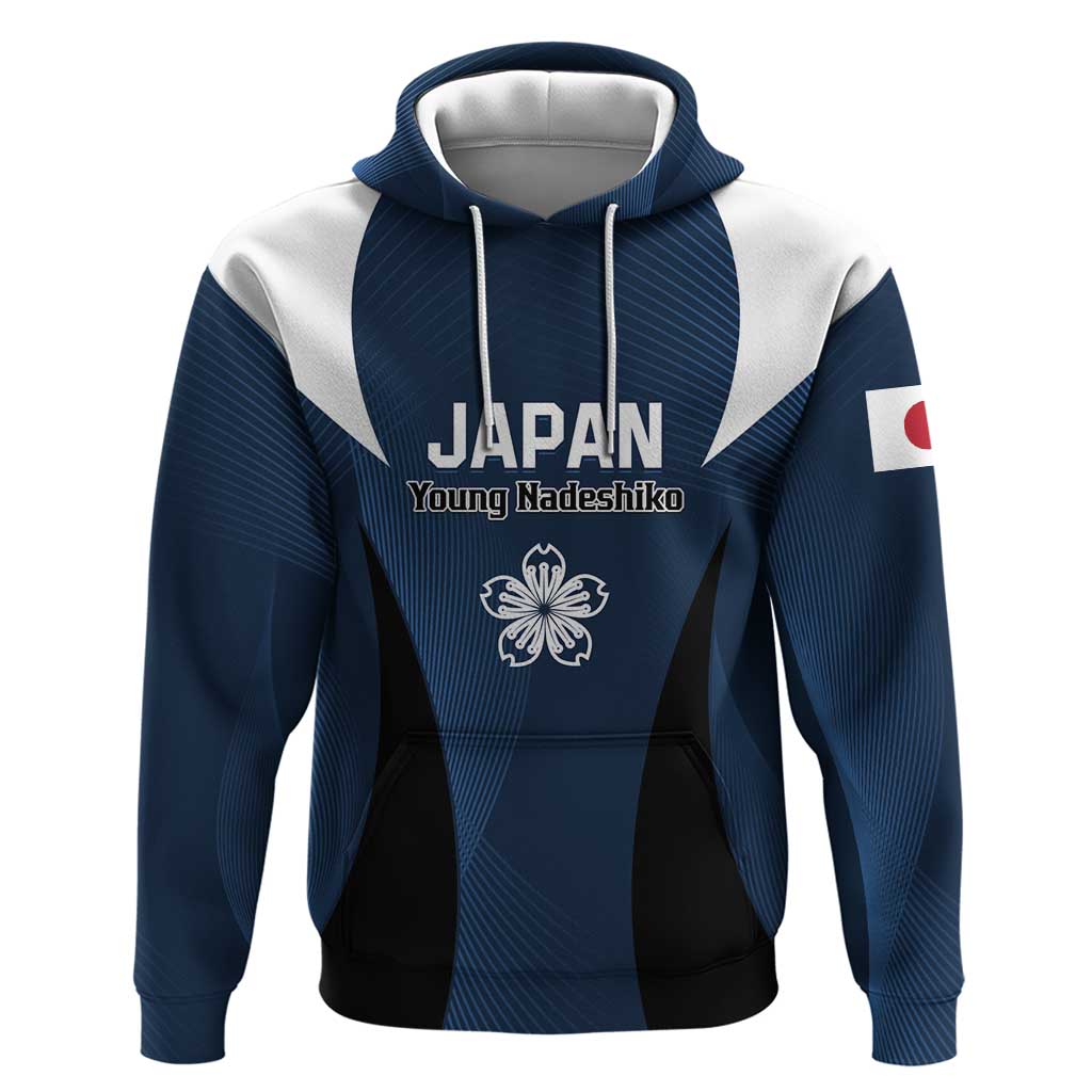 Custom Japan Football Hoodie Come On Young Nadeshiko LT01
