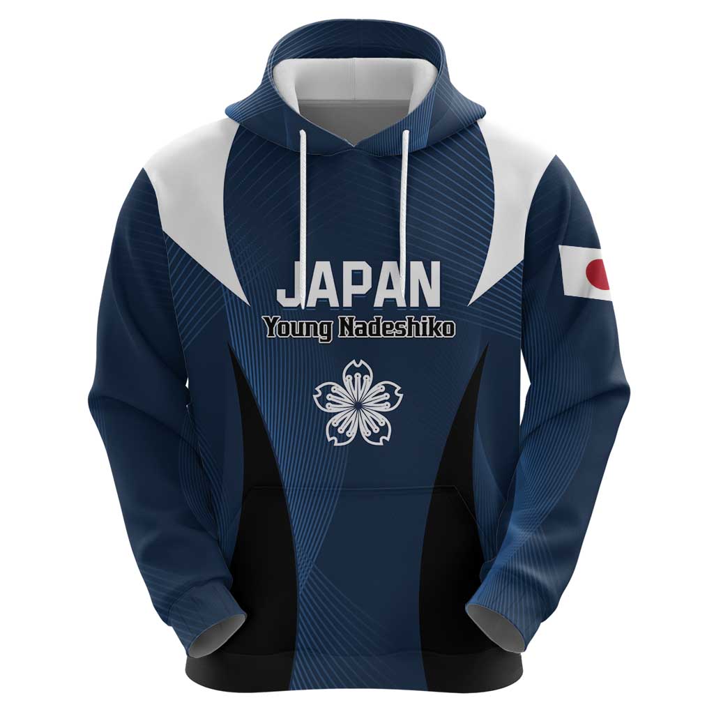 Custom Japan Football Hoodie Come On Young Nadeshiko LT01