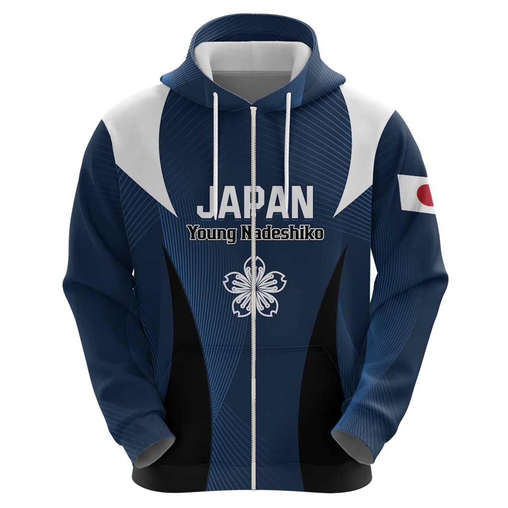 Custom Japan Football Hoodie Come On Young Nadeshiko LT01
