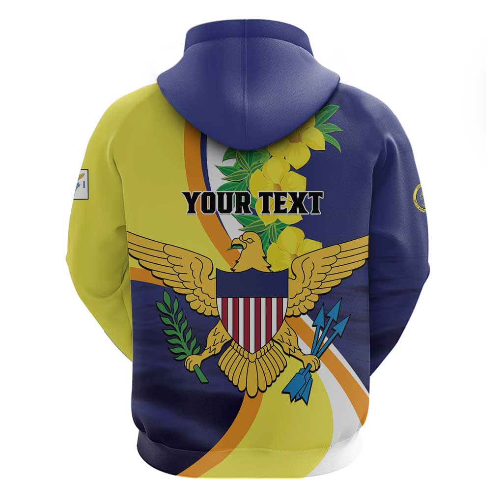 Personalized United States Virgin Islands Hoodie United in Pride and Hope LT01