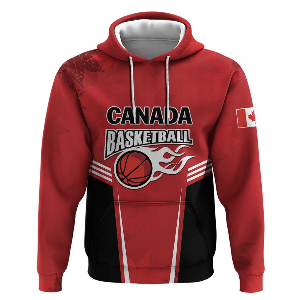 Custom Canada Basketball Hoodie Dream Because I Can LT01