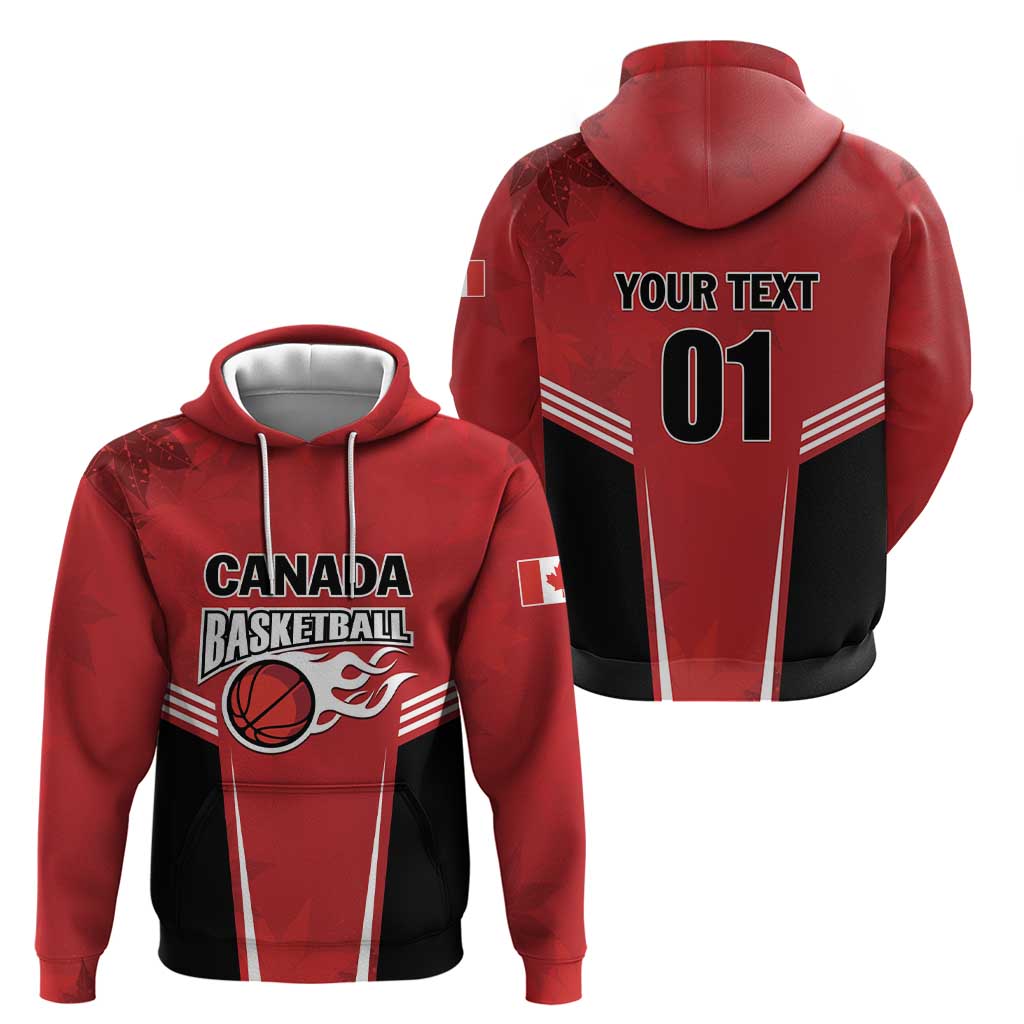 Custom Canada Basketball Hoodie Dream Because I Can LT01