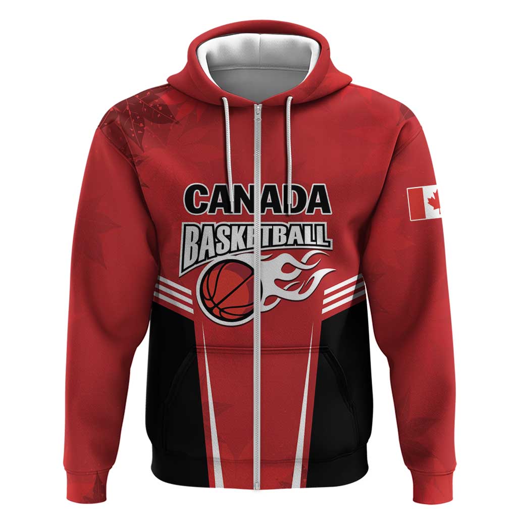 Custom Canada Basketball Hoodie Dream Because I Can LT01
