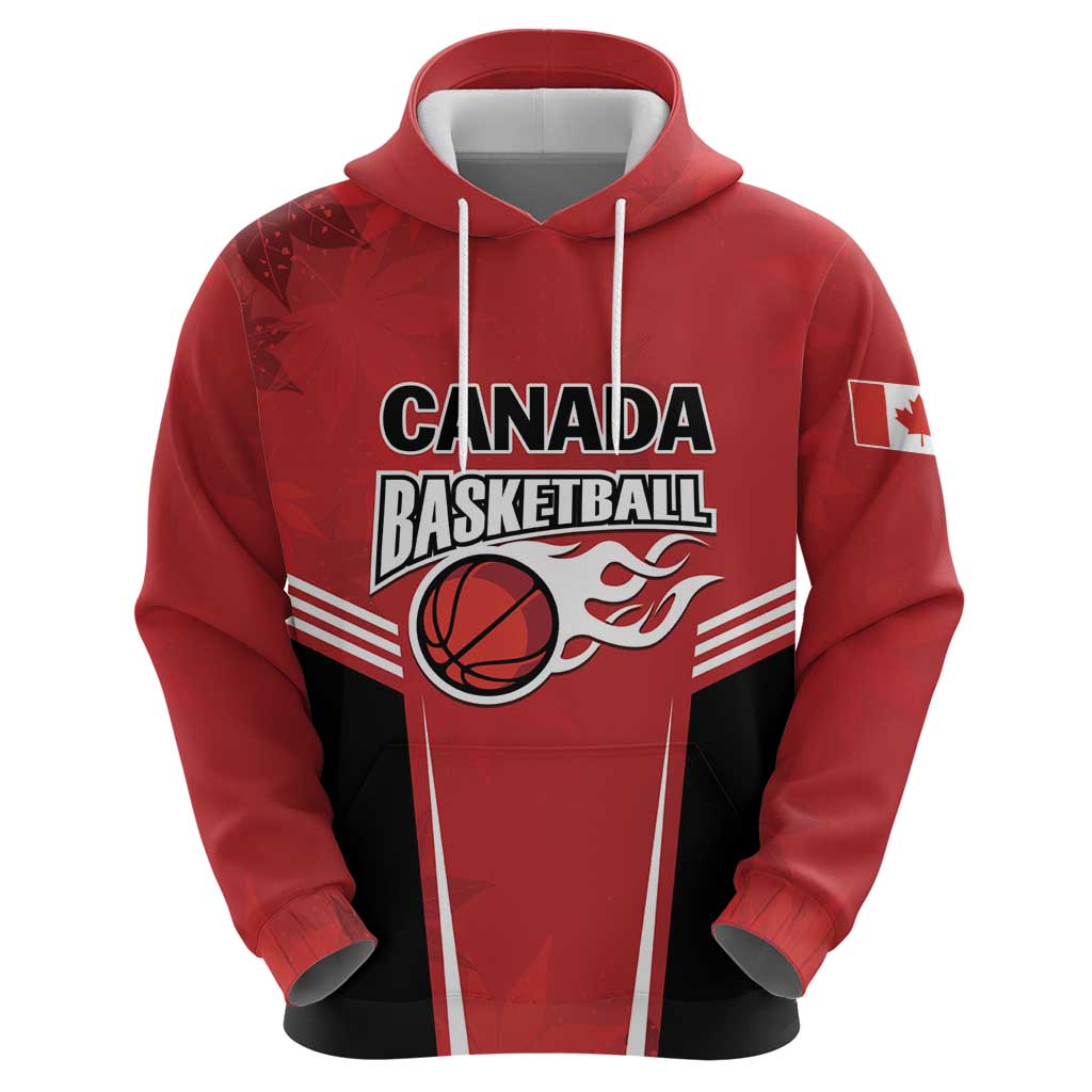 Custom Canada Basketball Hoodie Dream Because I Can LT01