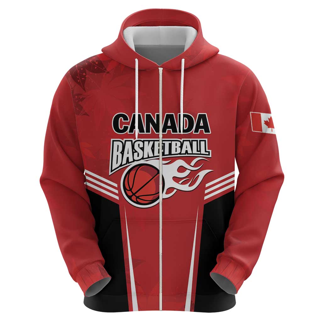 Custom Canada Basketball Hoodie Dream Because I Can LT01