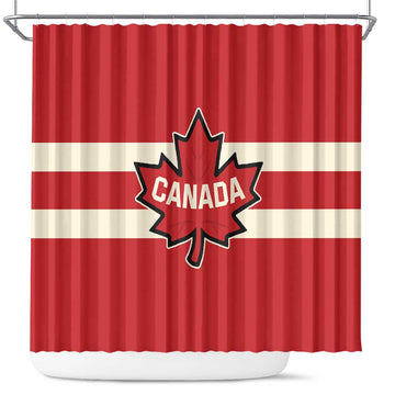 Canada Hockey Shower Curtain Canada Team Go Champions LT01