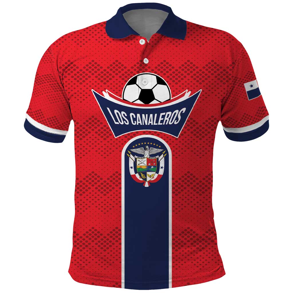 Custom Panama Football Polo Shirt Vamos Los Canaleros LT01