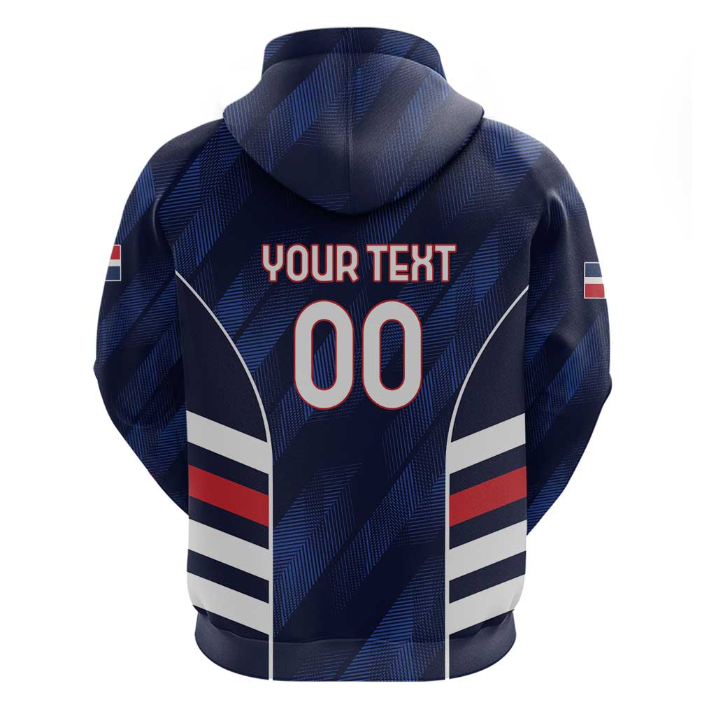 Custom Football Dominican Republic Hoodie Go Los Quisqueyanos LT01