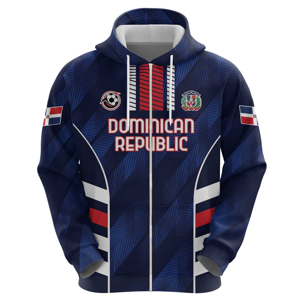 Custom Football Dominican Republic Hoodie Go Los Quisqueyanos LT01
