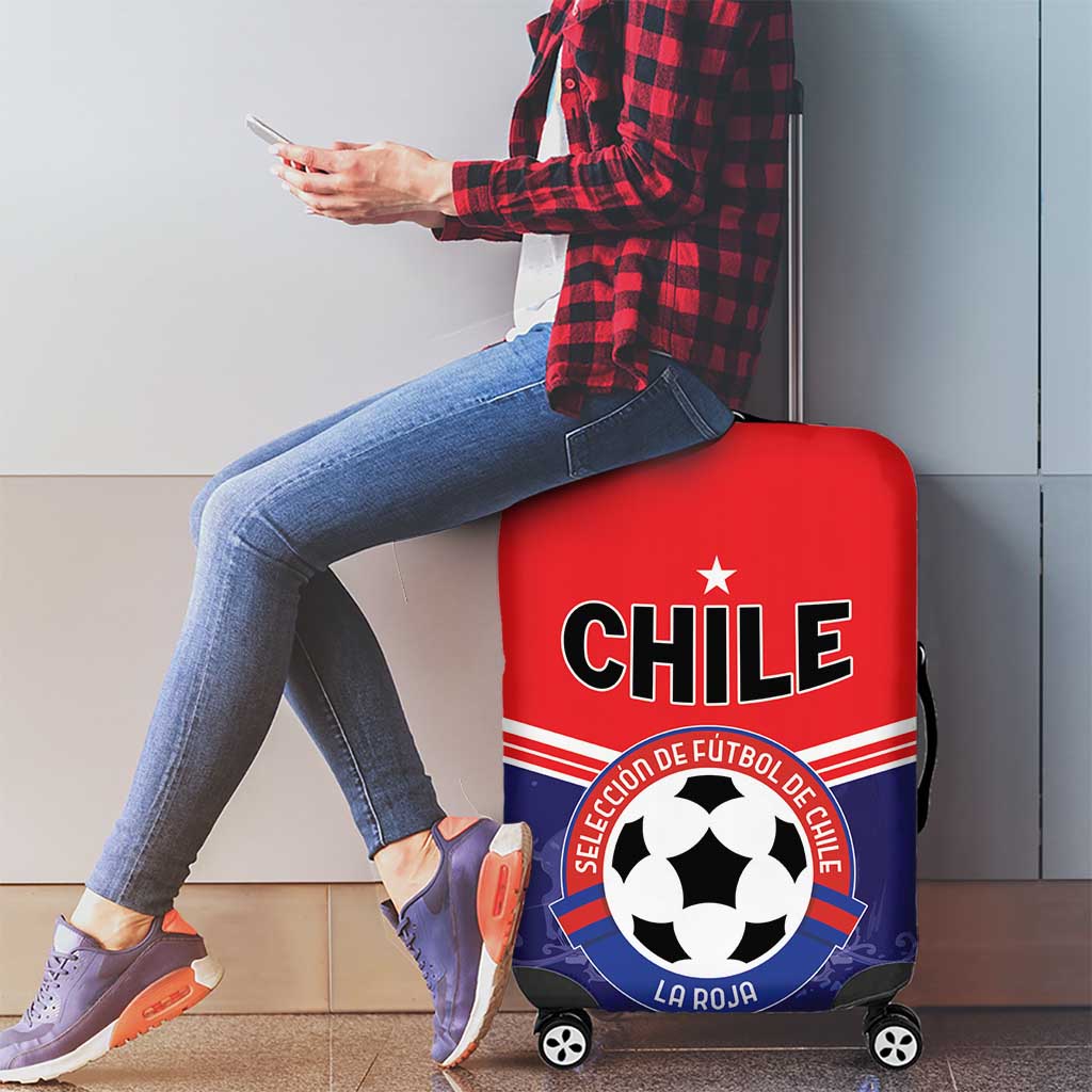 Football Chile Luggage Cover Vamos La Roja LT01