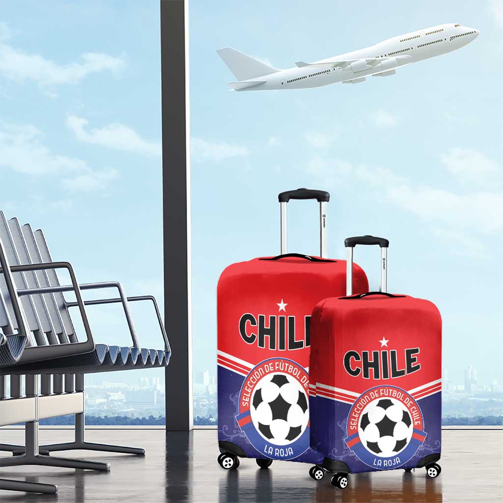 Football Chile Luggage Cover Vamos La Roja LT01