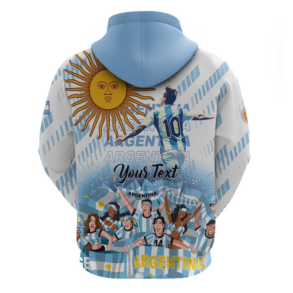 Argentina 2024 Football Champions Hoodie Vamos La Seleccion Otra Vez Juntos LT01