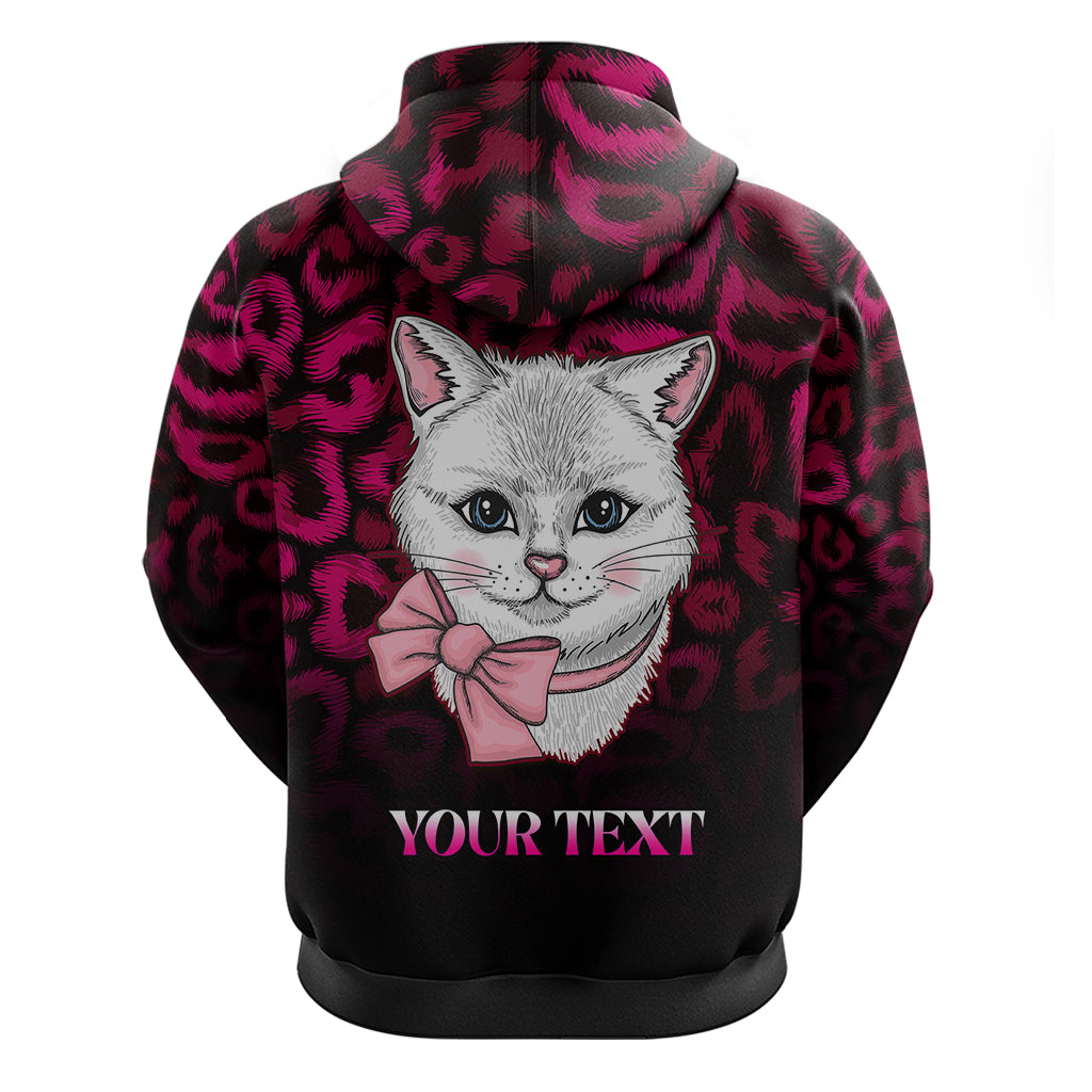 Personalised Love Your Tatas Hoodie Cat Breast Cancer Awareness LT01
