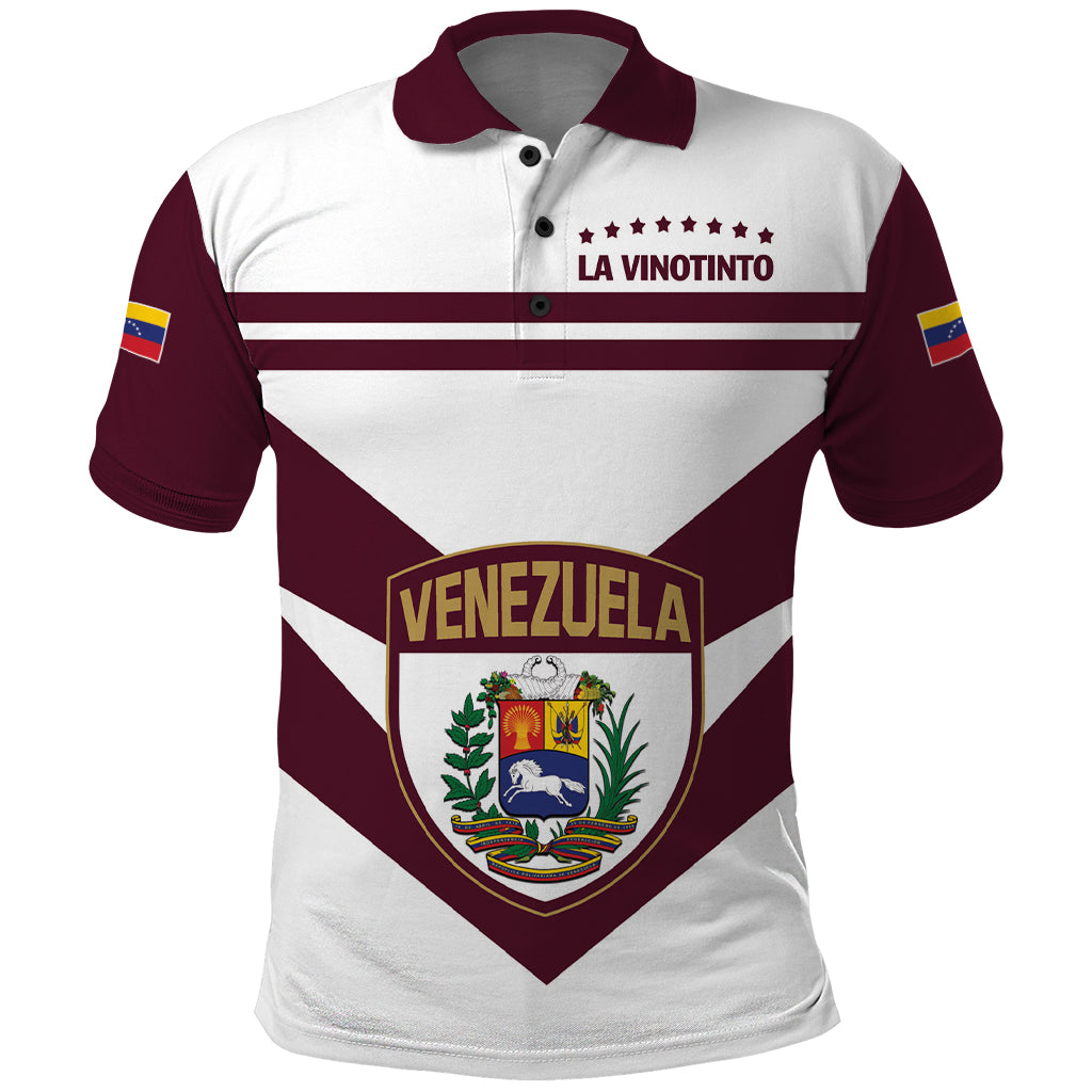 Personalized Venezuela 2024 Football Polo Shirt Mano tengo fe La Vinotinto LT01