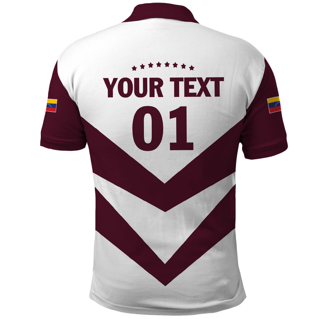 Personalized Venezuela 2024 Football Polo Shirt Mano tengo fe La Vinotinto LT01
