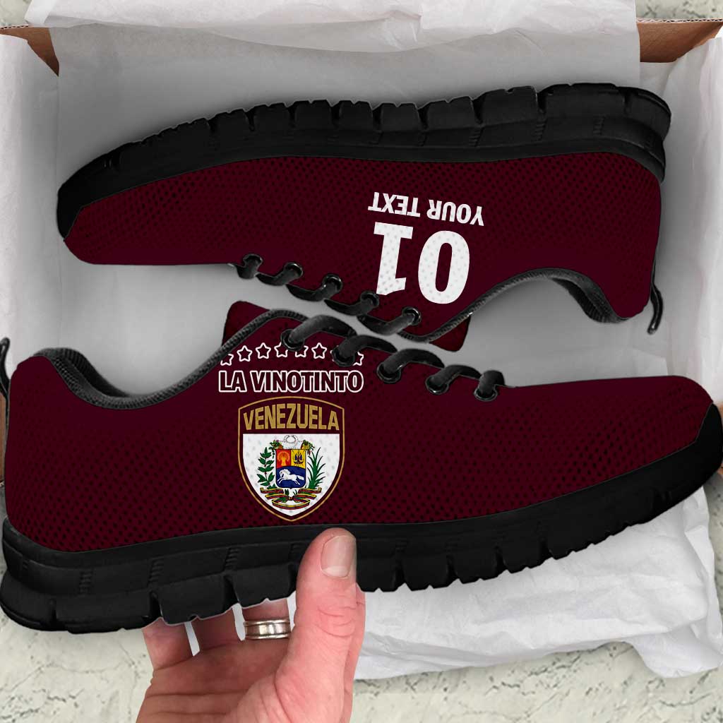 Venezuela 2024 Football Sneakers Mano tengo fe La Vinotinto LT01