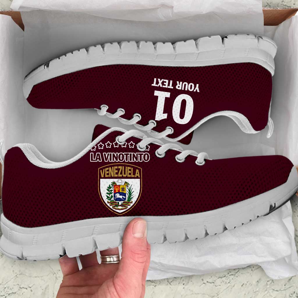 Venezuela 2024 Football Sneakers Mano tengo fe La Vinotinto LT01