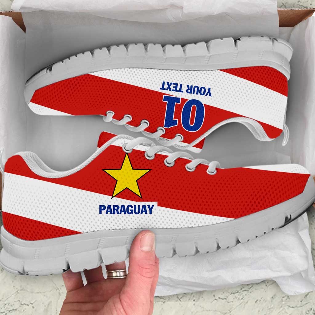 Paraguay 2024 Football Sneakers Come On La Albirroja LT01