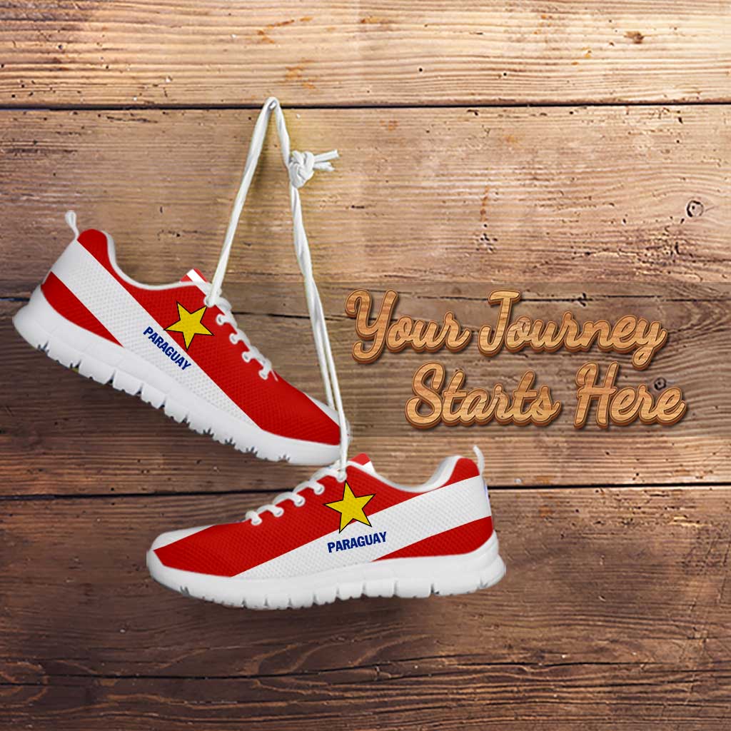 Paraguay 2024 Football Sneakers Come On La Albirroja LT01