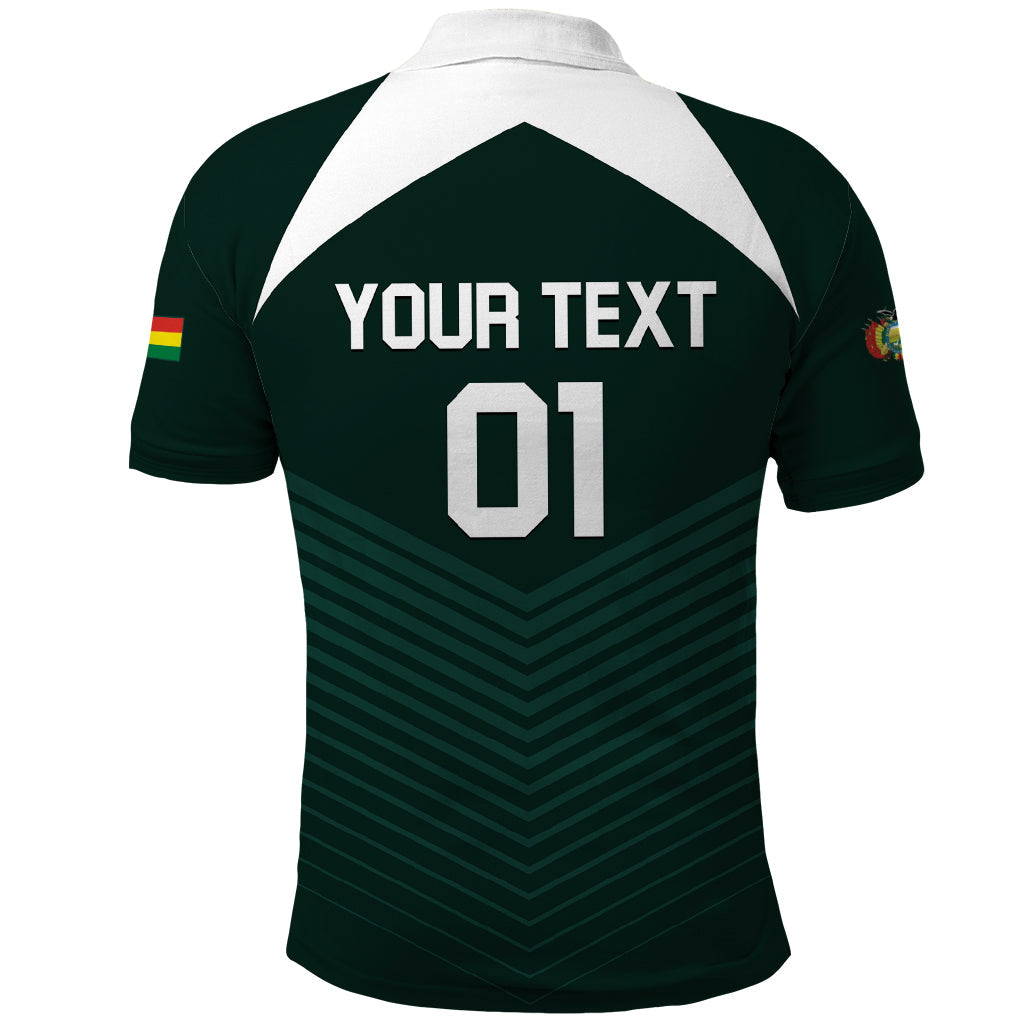 Personalized Bolivia 2024 Football Polo Shirt La Verd Go Champion LT01
