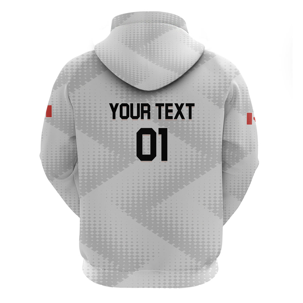 Personalized Canada 2024 Soccer Hoodie Canadian Player Maple Leaf LT01