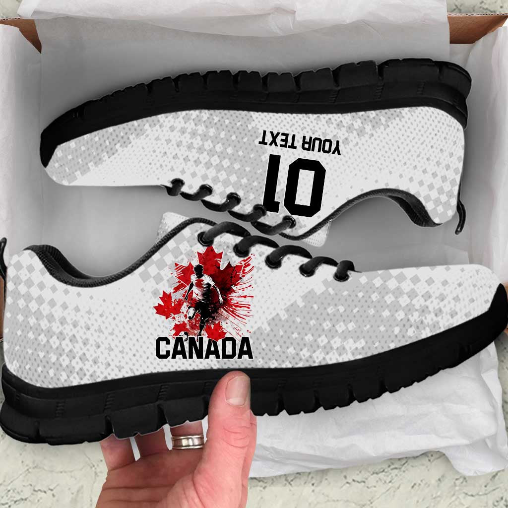 Canada 2024 Soccer Sneakers Canadian Player Maple Leaf LT01