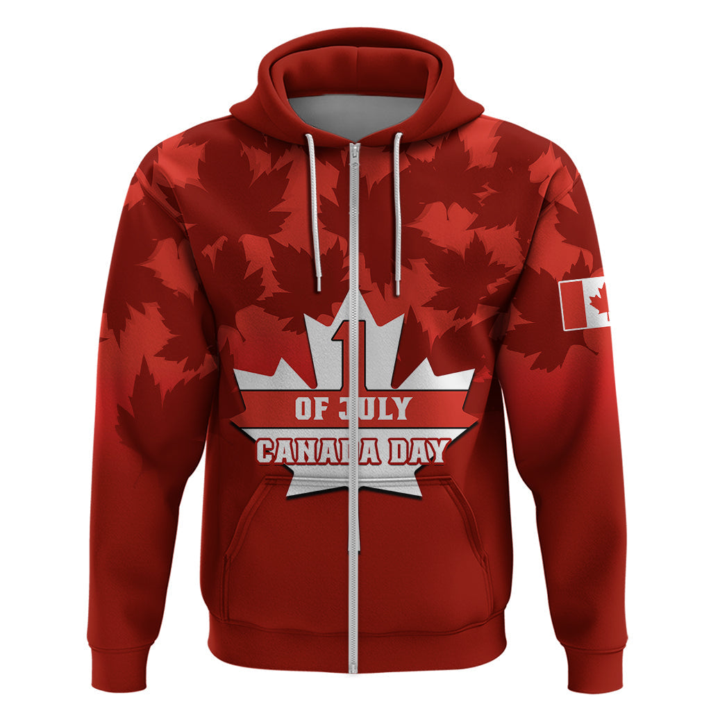 1 July Canada Independence Day Hoodie Canadian Maple Leaf Happy 156th Anniversary LT01