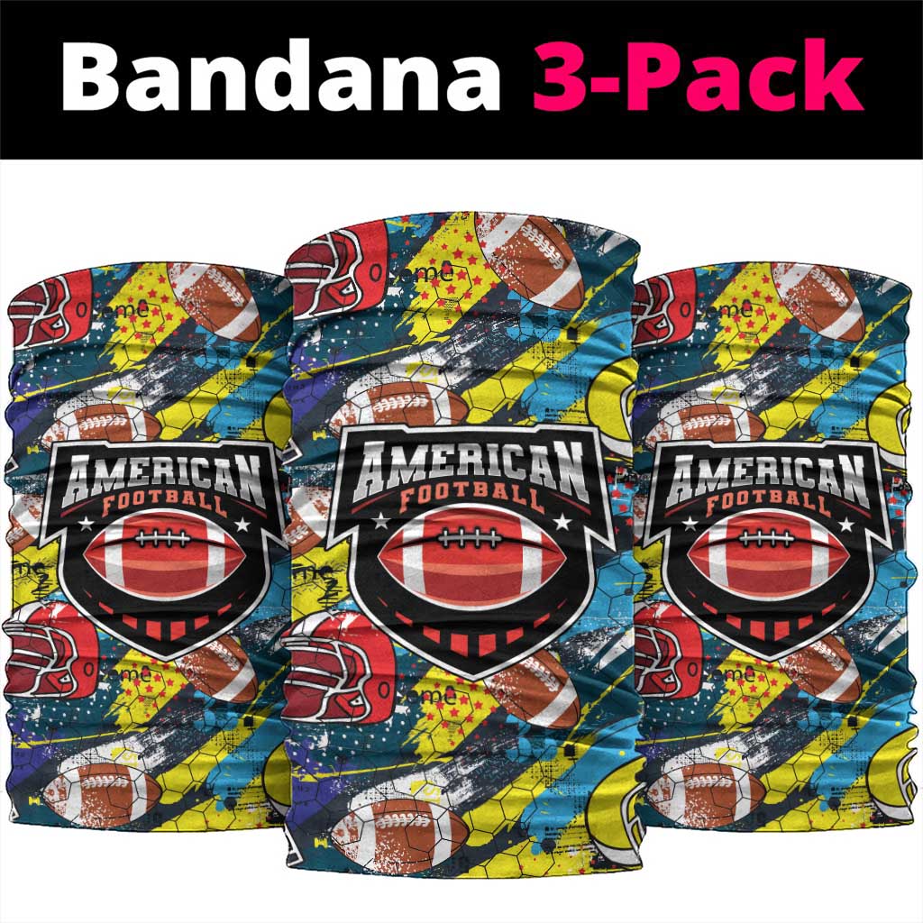 American Football Graffiti Neck Gaiter Unique Style LT01