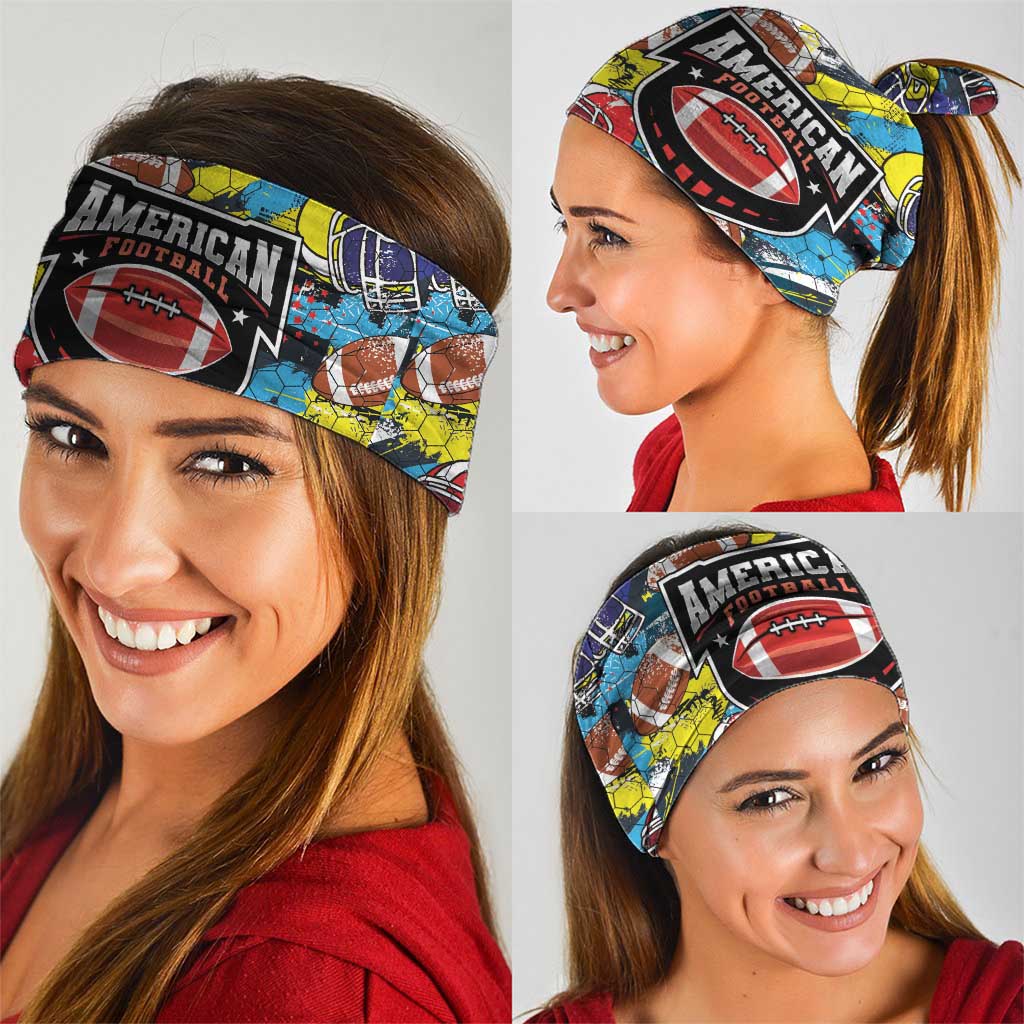 American Football Graffiti Neck Gaiter Unique Style LT01