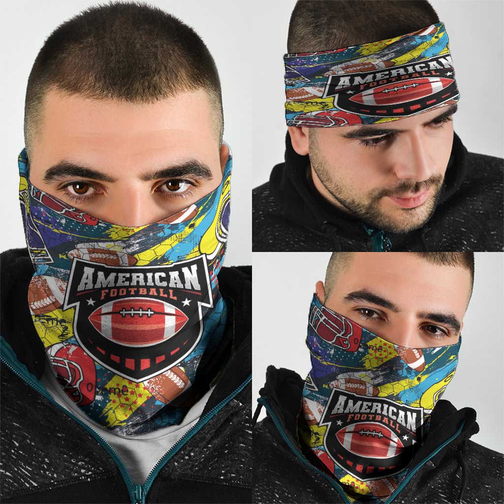 American Football Graffiti Neck Gaiter Unique Style LT01
