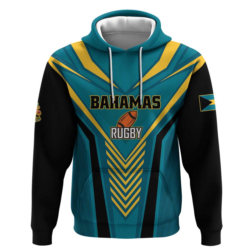 Custom Rugby Bahamas Hoodie The Bahamas Go Champion LT01
