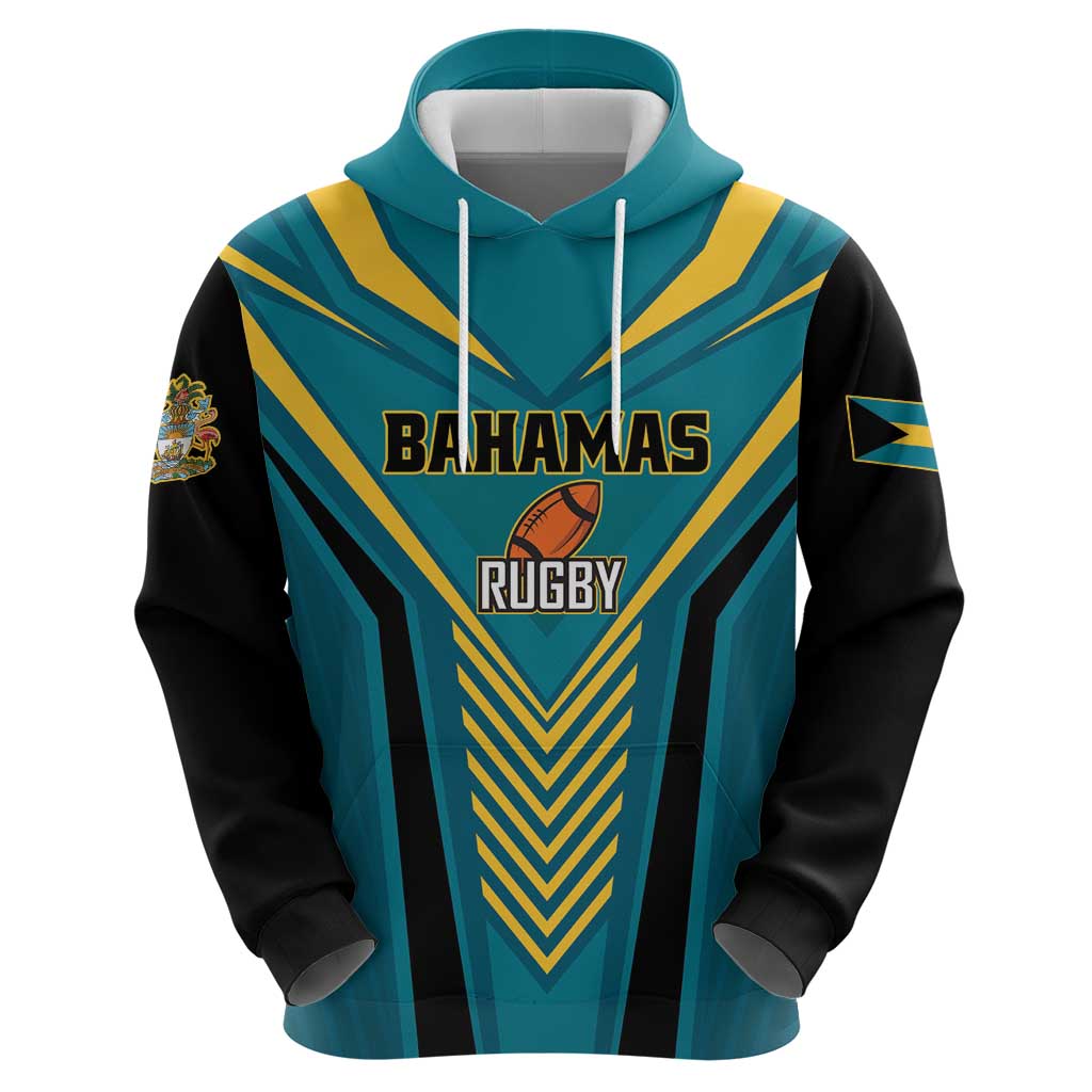 Custom Rugby Bahamas Hoodie The Bahamas Go Champion LT01