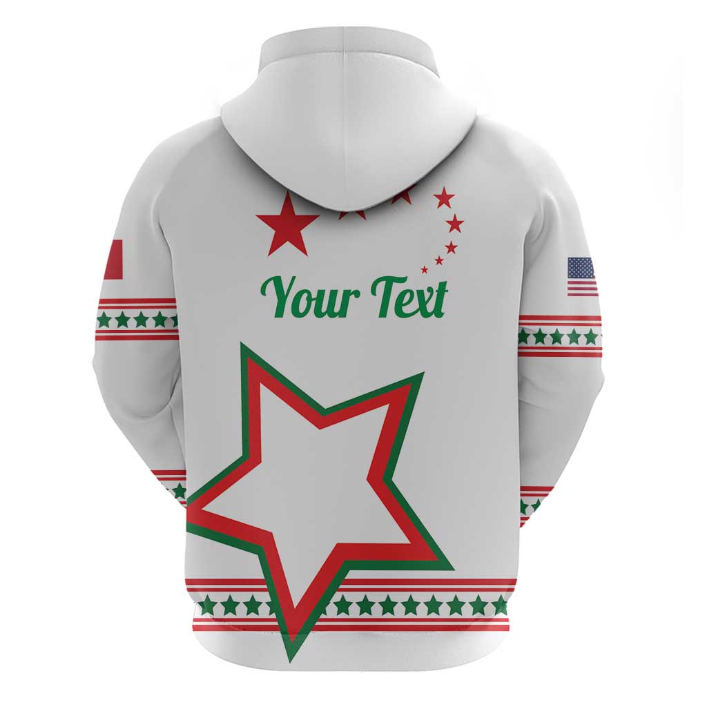 Personalized Italian-American Heritage Month Hoodie Starlight Simple Style LT01