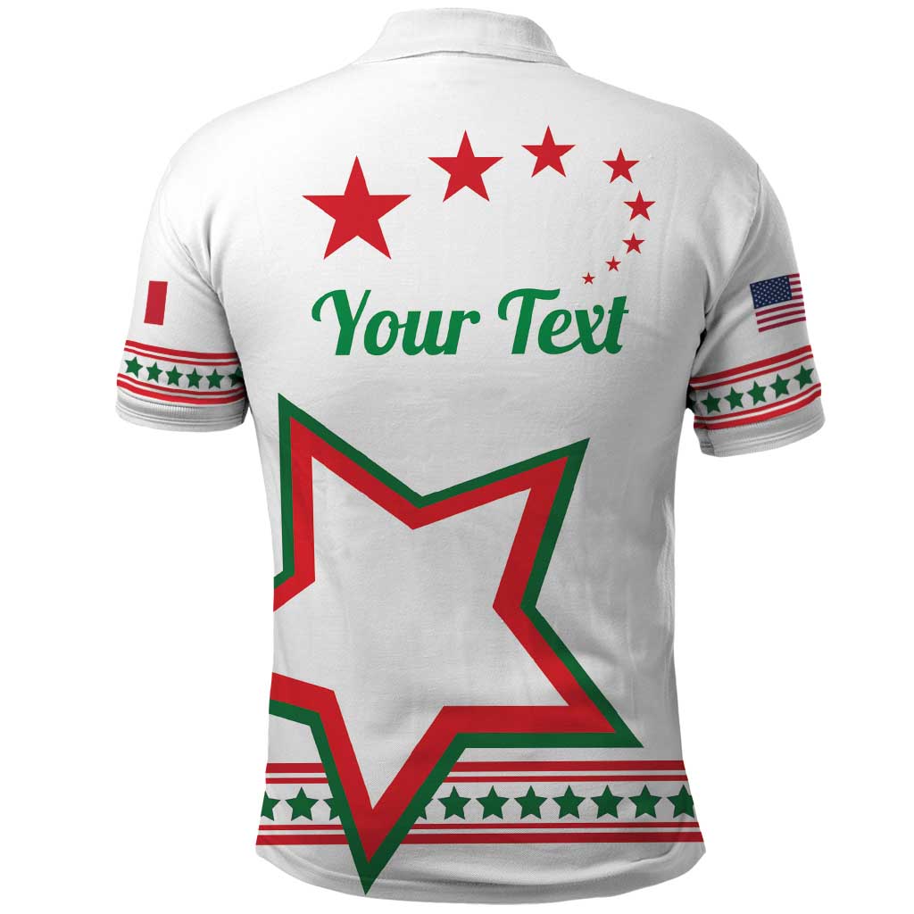 Personalized Italian-American Heritage Month Polo Shirt Starlight Simple Style LT01