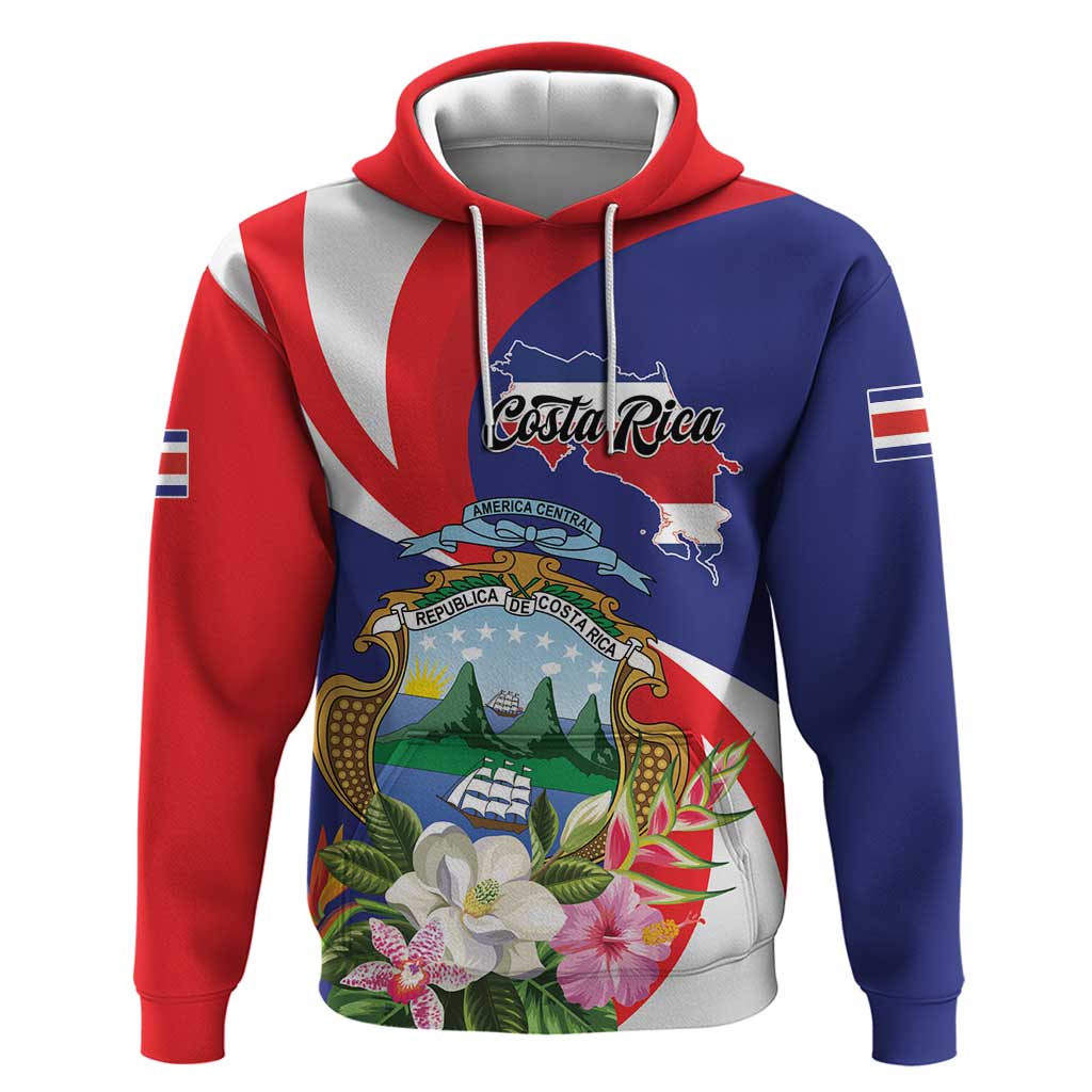 Personalized Costa Rica Pura Vida Tropical Hoodie LT01