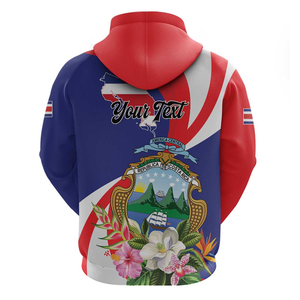 Personalized Costa Rica Pura Vida Tropical Hoodie LT01