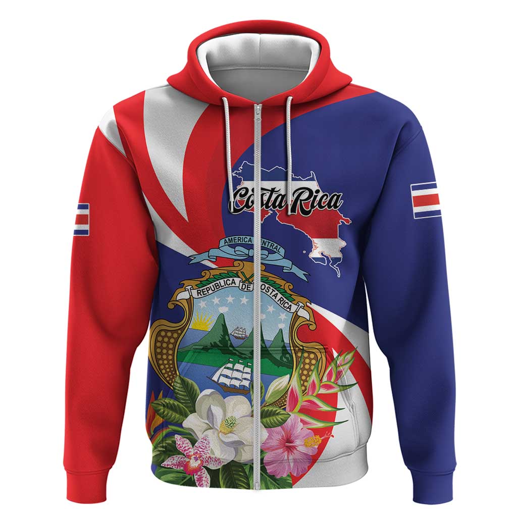 Personalized Costa Rica Pura Vida Tropical Hoodie LT01