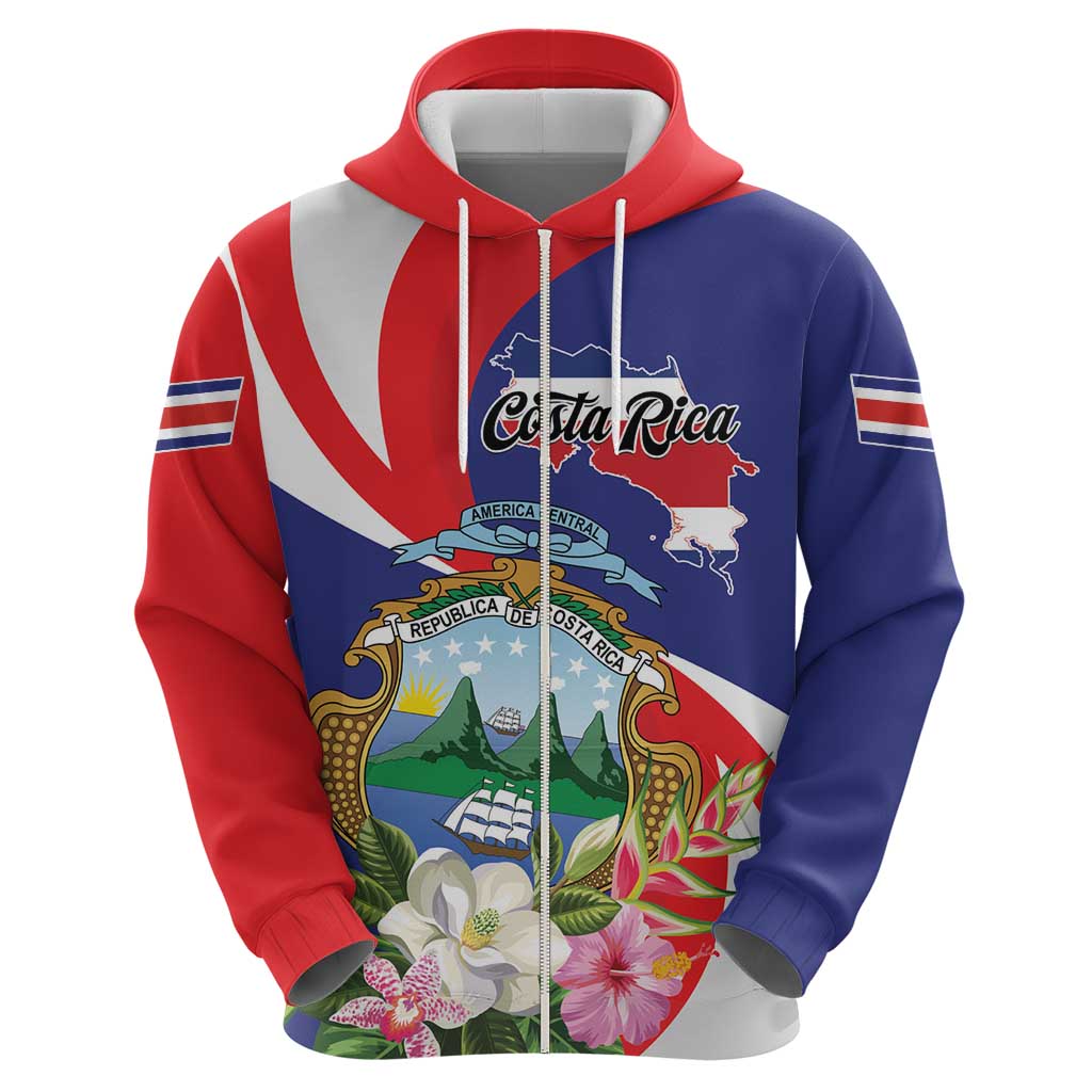 Personalized Costa Rica Pura Vida Tropical Hoodie LT01
