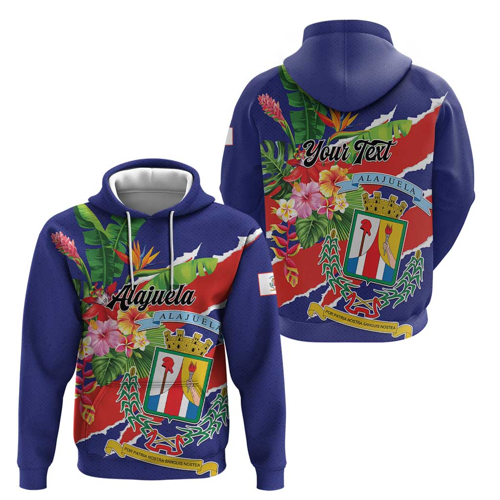 Personalized Costa Rica Alajuela Province Hoodie LT01